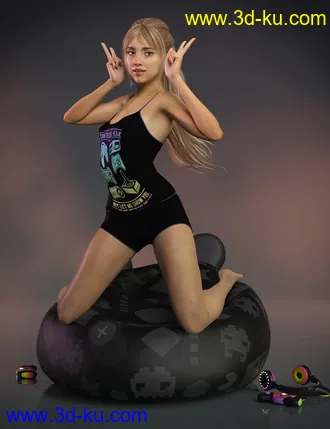 3D打印模型Tuesday HD for Genesis 3 and 8 Female的图片