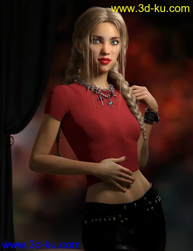 Tuesday HD for Genesis 3 and 8 Female模型的图片12