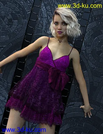 3D打印模型Tuesday HD for Genesis 3 and 8 Female的图片