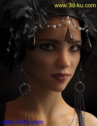 3D打印模型Tuesday HD for Genesis 3 and 8 Female的图片