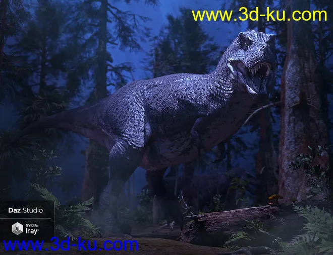 Tyrannosaurus Rex 3模型的图片3
