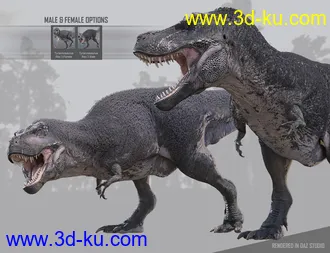 3D打印模型Tyrannosaurus Rex 3的图片