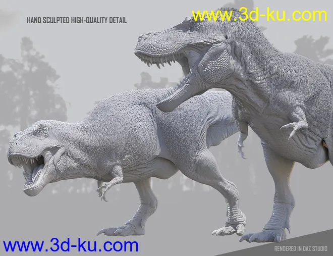 Tyrannosaurus Rex 3模型的图片15