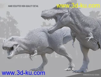3D打印模型Tyrannosaurus Rex 3的图片