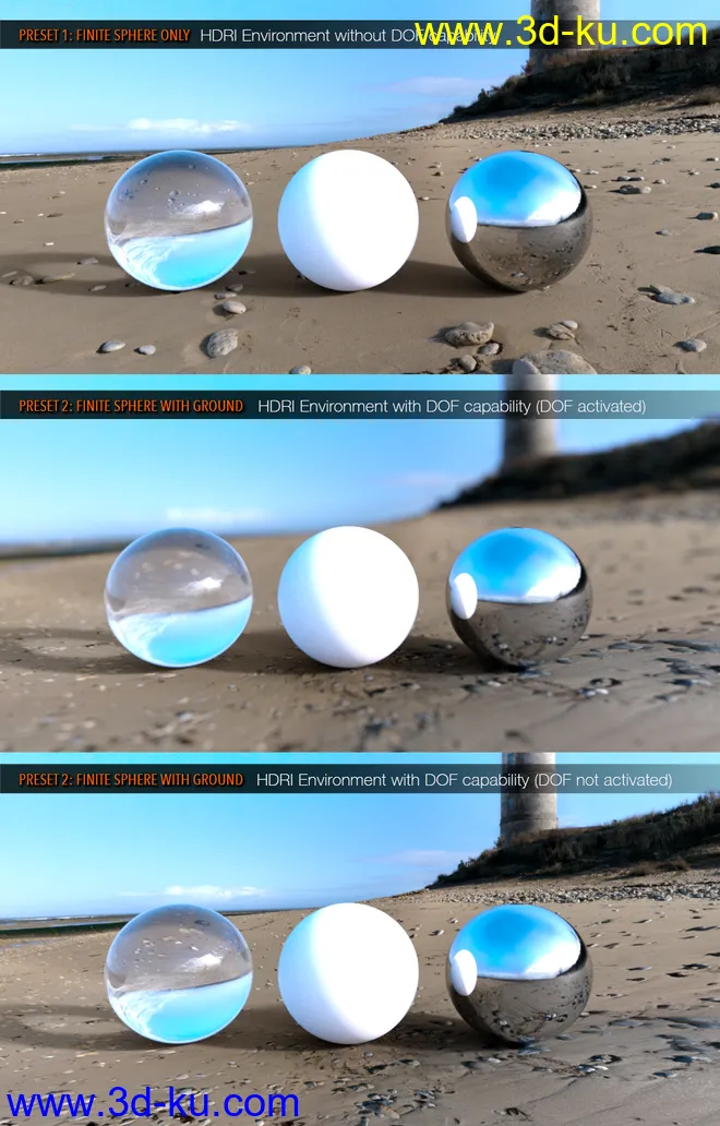 Ultra IRAY HDRI With DOF - The Lighthouse模型的图片3
