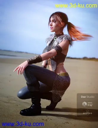 3D打印模型UltraHD IRAY HDRI With DOF - Winter Beaches 1的图片