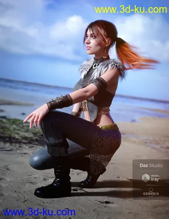 UltraHD IRAY HDRI With DOF - Winter Beaches 2模型的图片2