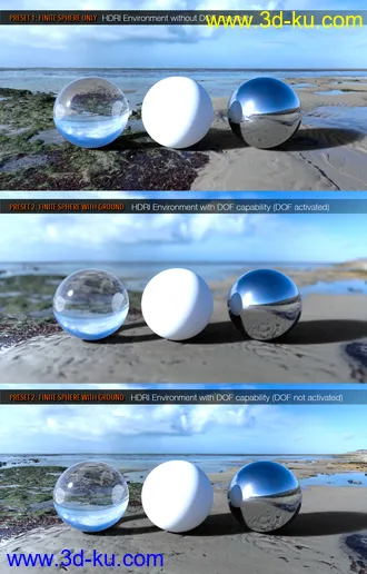 UltraHD IRAY HDRI With DOF - Winter Beaches 2模型的图片9