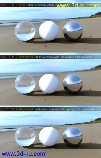3D打印模型UltraHD IRAY HDRI With DOF - Winter Beaches 2的图片