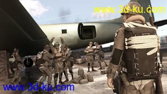 3D打印模型US WW2 Uniform Paratrooper Expansion的图片