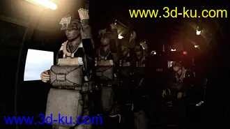 3D打印模型US WW2 Uniform Paratrooper Expansion的图片