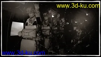 3D打印模型US WW2 Uniform Paratrooper Expansion的图片