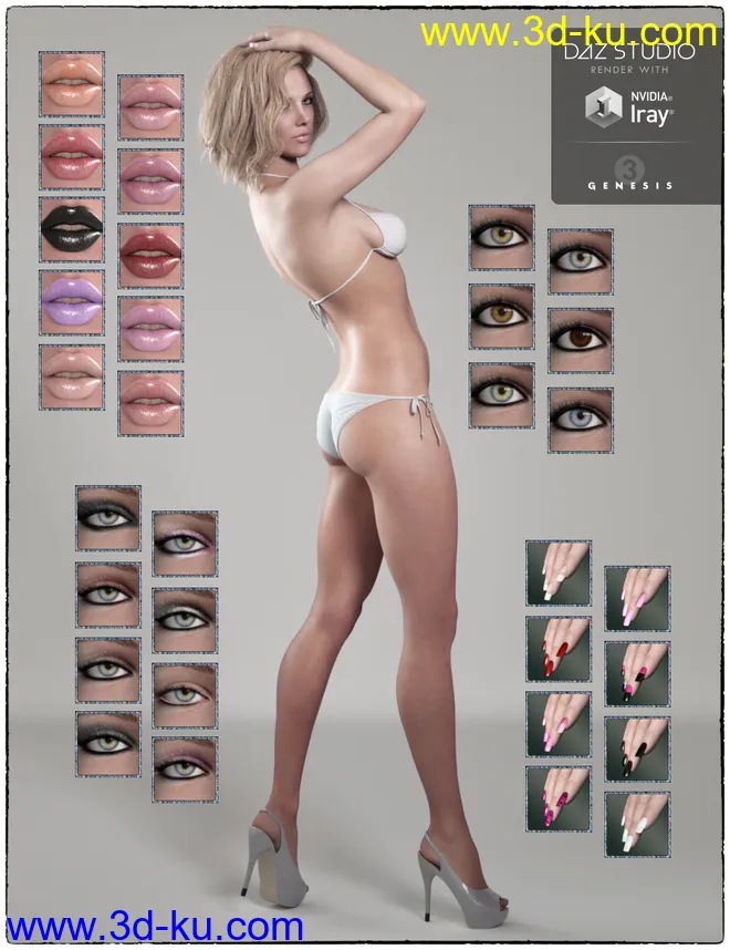 Valentina for Genesis 3 Female(s)模型的图片7