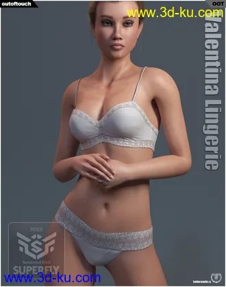 3D打印模型Valentina Lingerie for La Femme的图片