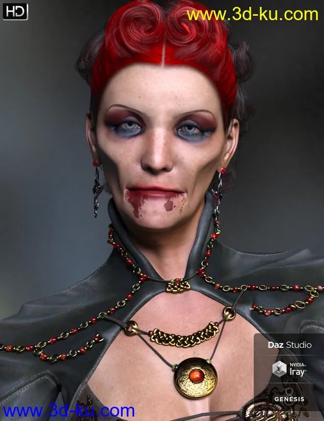 Valeria for Genesis 8 Female模型的图片2
