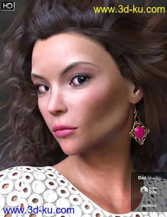 3D打印模型Valeria for Genesis 8 Female的图片