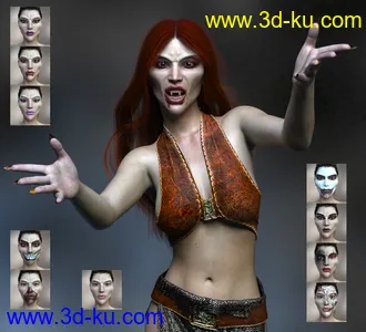 3D打印模型Valeria for Genesis 8 Female的图片