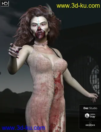 3D打印模型Valeria for Genesis 8 Female的图片