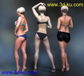 3D打印模型Valeria for Genesis 8 Female的图片