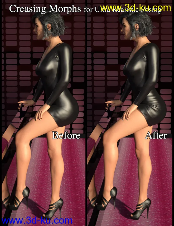 Vegas Nights Outfit for Genesis 8 Female(s)模型的图片4