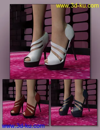 3D打印模型Vegas Nights Outfit for Genesis 8 Female(s)的图片