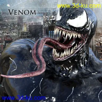 3D打印模型Venom的图片