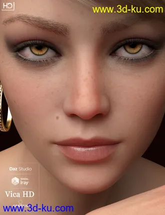 3D打印模型Vica HD For Genesis 8 Female的图片