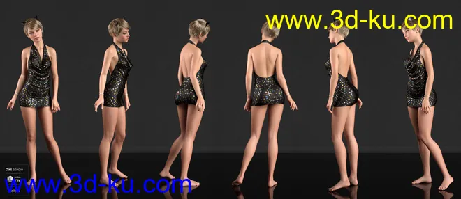 Vica HD For Genesis 8 Female模型的图片7