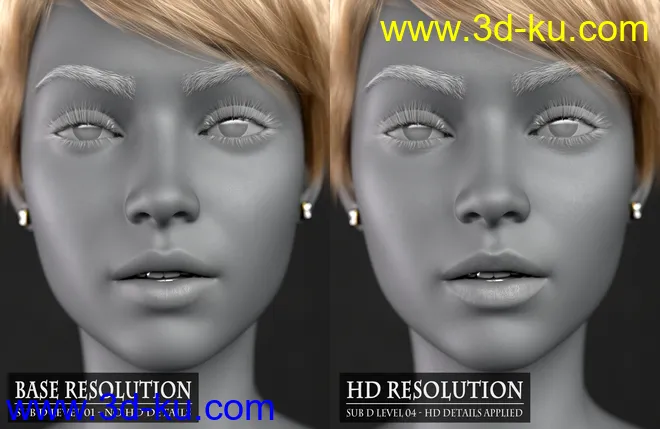 Vica HD For Genesis 8 Female模型的图片8