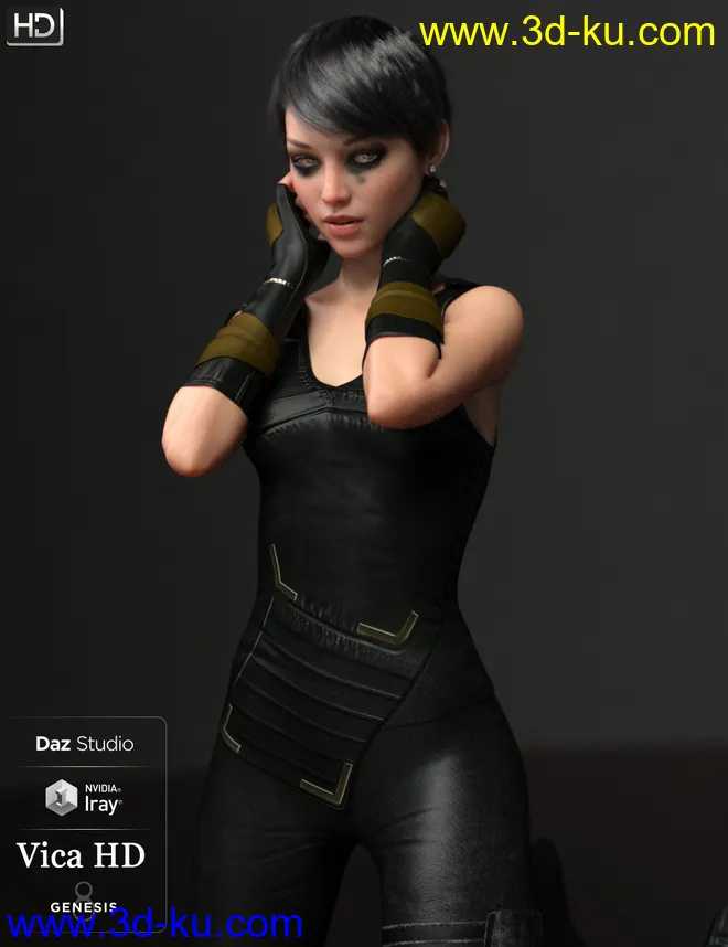 Vica HD For Genesis 8 Female模型的图片12