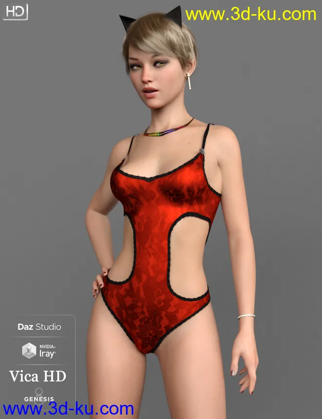 Vica HD For Genesis 8 Female模型的图片17