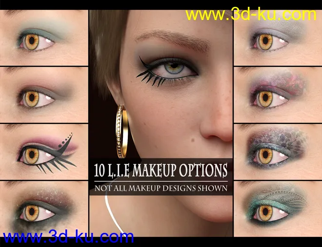 Vica HD For Genesis 8 Female模型的图片18