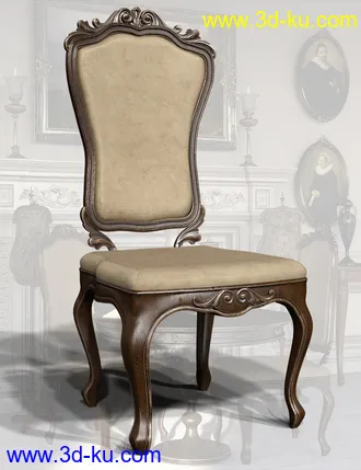 3D打印模型Victorian Decor 2 Iray的图片