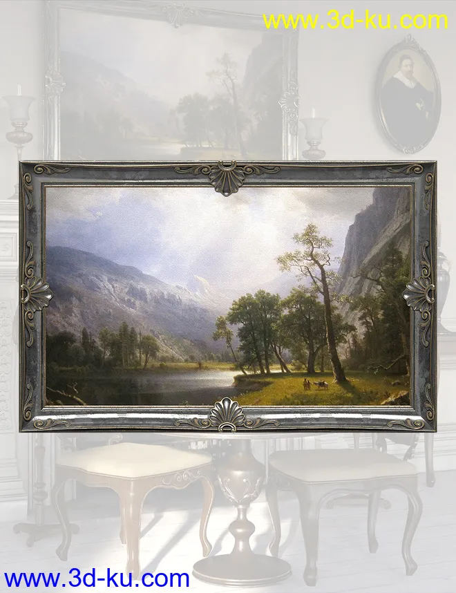 Victorian Decor 2 Iray模型的图片7