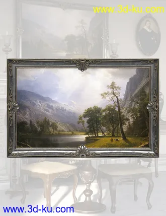 3D打印模型Victorian Decor 2 Iray的图片