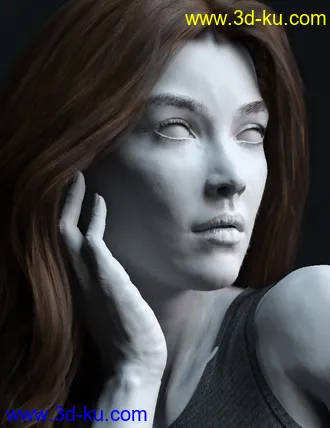 3D打印模型Virginia HD for Genesis 8 Female的图片