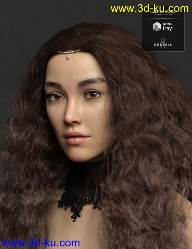 Virginia HD for Genesis 8 Female模型的图片6