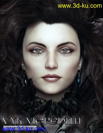 3D打印模型VYK Meredith for Genesis 8 Female的图片