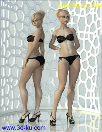 3D打印模型VYK Meredith for Genesis 8 Female的图片