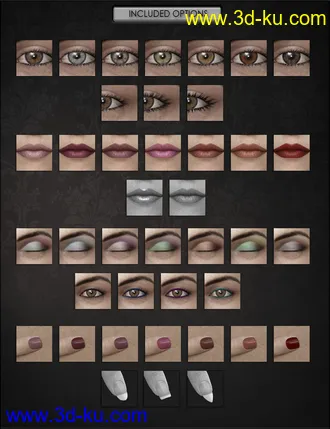 3D打印模型VYK Meredith for Genesis 8 Female的图片