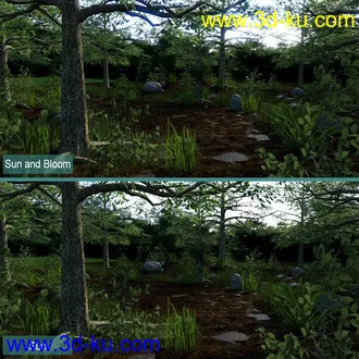 3D打印模型Wet Terrain的图片