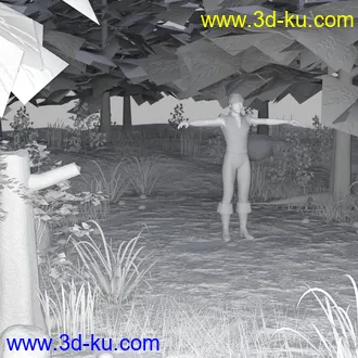 3D打印模型Wet Terrain的图片