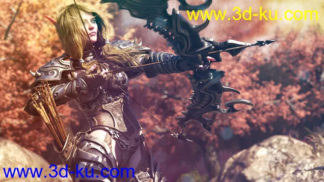 Wind Warrior Outfit Textures模型的图片2