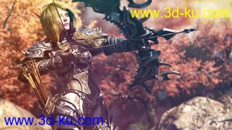 3D打印模型Wind Warrior Outfit Textures的图片