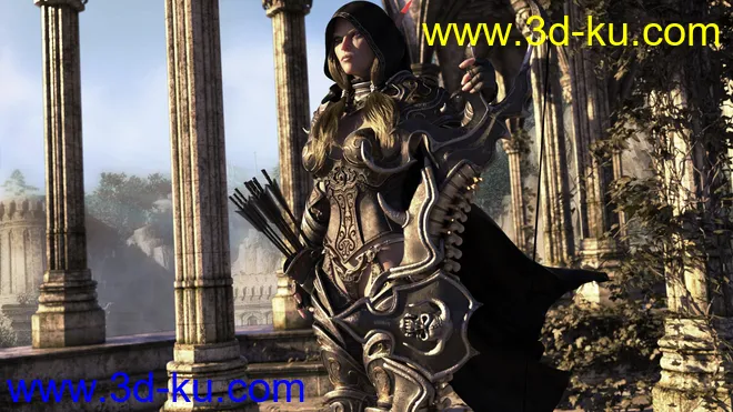 Wind Warrior Outfit Textures模型的图片7