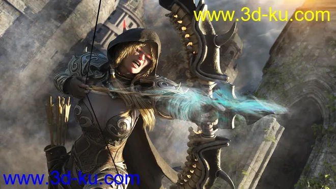 Wind Warrior Outfit Textures模型的图片8