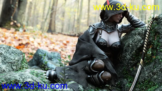 Wind Warrior Outfit Textures模型的图片12