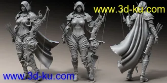 3D打印模型Wind Warrior Outfit with dForce for Genesis 8 Female(s)的图片