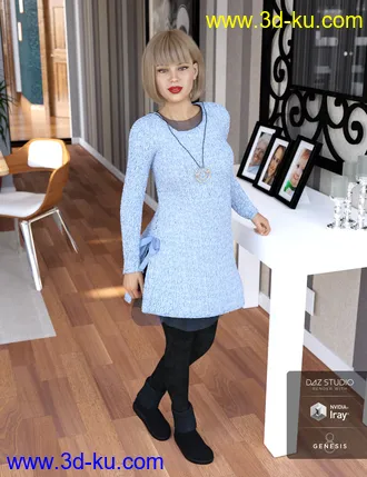 3D打印模型Winter Dayz for Genesis 8 Female(s)的图片