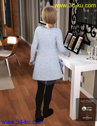 3D打印模型Winter Dayz for Genesis 8 Female(s)的图片